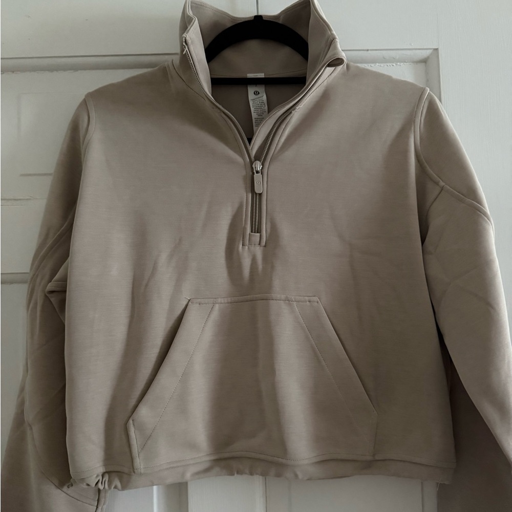 Lululemon Brushed Softstreme Half Zip - Picture 2 of 3